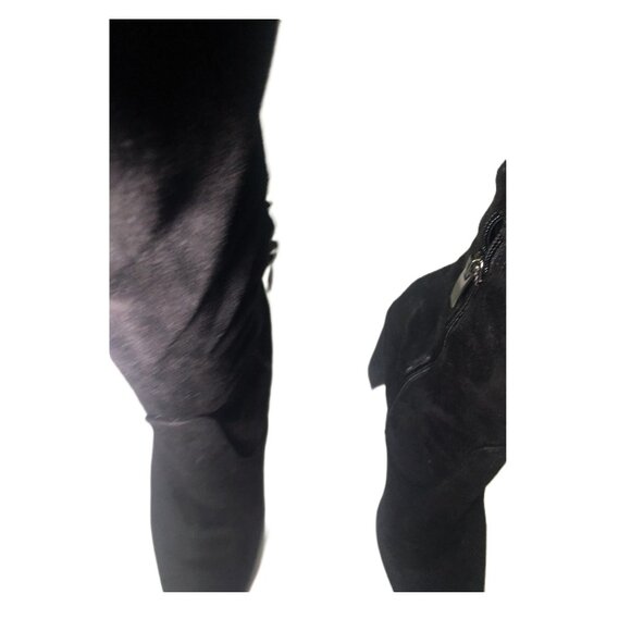 🛑 NINE WEST Knee High ➕🆒 BOOTS Designer Suede Stiletto Dress Point 💸BUY NOW‼️ - Picture 8 of 16